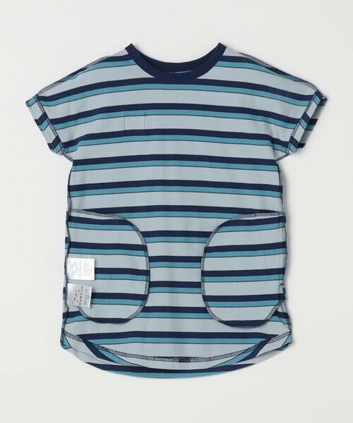 SHIPS / シップス ロング・マキシ丈ワンピース | FRUIT OF THE LOOM: 刺繍 ロゴ カラー ボーダー ワンピース<KIDS> | 詳細9