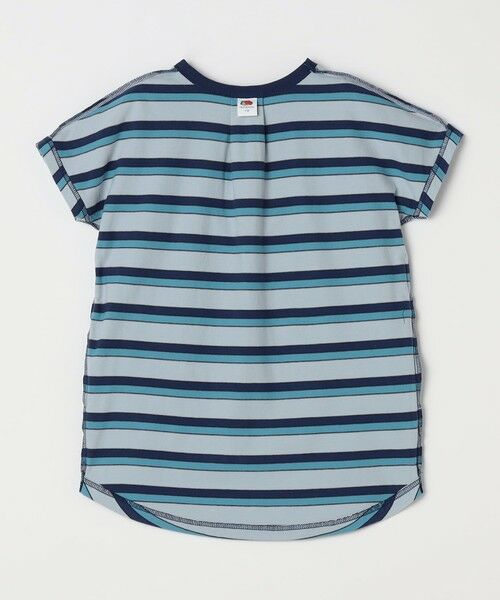 SHIPS / シップス ロング・マキシ丈ワンピース | FRUIT OF THE LOOM: 刺繍 ロゴ カラー ボーダー ワンピース<KIDS> | 詳細10