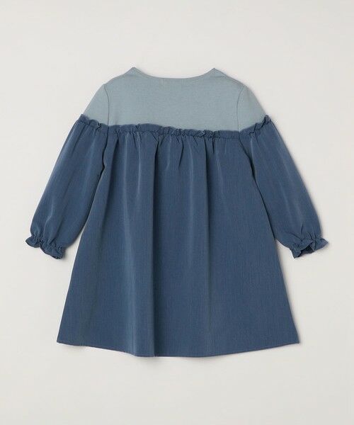 SHIPS / シップス ロング・マキシ丈ワンピース | SHIPS any:〈洗濯機可能〉ボーダー/ソリッド 切り替え ワンピース<KIDS> | 詳細21
