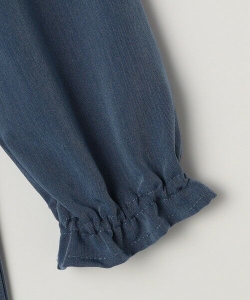 SHIPS / シップス ロング・マキシ丈ワンピース | SHIPS any:〈洗濯機可能〉ボーダー/ソリッド 切り替え ワンピース<KIDS> | 詳細25