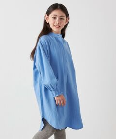 SHIPS / シップス ロング・マキシ丈ワンピース | SHIPS any:〈洗濯機可能〉ウォーム ネル/コーデュロイ シャツ ワンピース <KIDS>