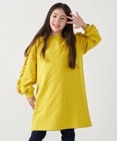 SHIPS / シップス ロング・マキシ丈ワンピース | SHIPS any:〈洗濯機可能〉デザイン フリル ワンピース <KIDS>