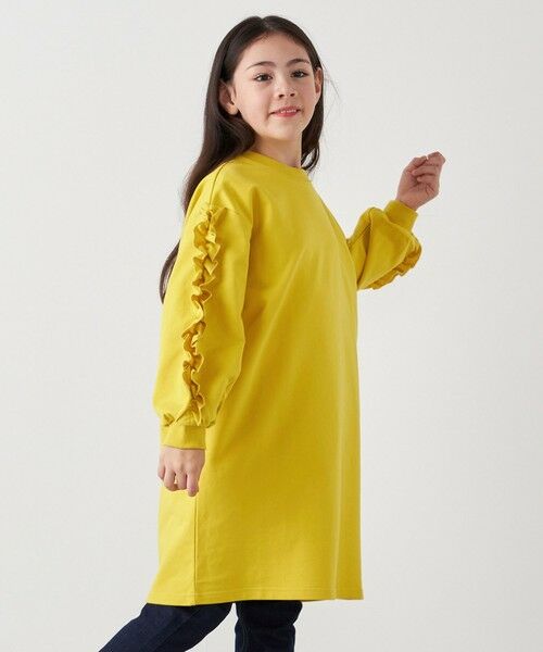 SHIPS / シップス ロング・マキシ丈ワンピース | SHIPS any:〈洗濯機可能〉デザイン フリル ワンピース <KIDS> | 詳細12