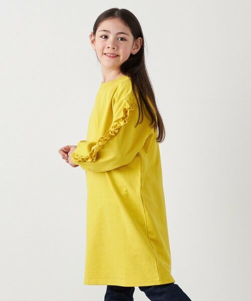 SHIPS / シップス ロング・マキシ丈ワンピース | SHIPS any:〈洗濯機可能〉デザイン フリル ワンピース <KIDS> | 詳細11