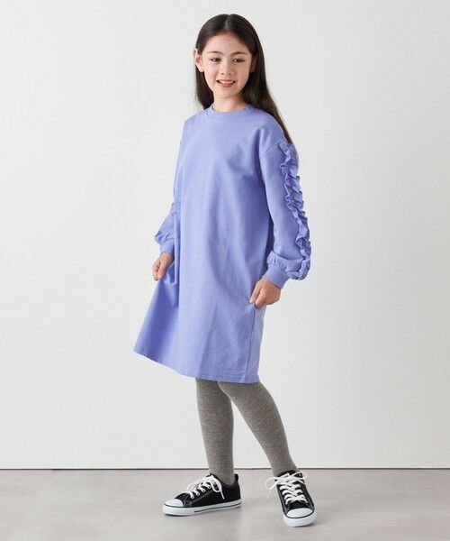 SHIPS / シップス ロング・マキシ丈ワンピース | SHIPS any:〈洗濯機可能〉デザイン フリル ワンピース <KIDS> | 詳細23