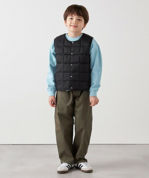 SHIPS / シップス ダウンジャケット・ベスト | TAION:〈手洗い可能〉クルーネック インナー ダウン ベスト <KIDS> | 詳細1