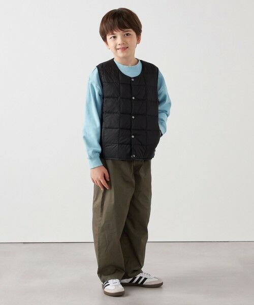 SHIPS / シップス ダウンジャケット・ベスト | TAION:〈手洗い可能〉クルーネック インナー ダウン ベスト <KIDS> | 詳細2