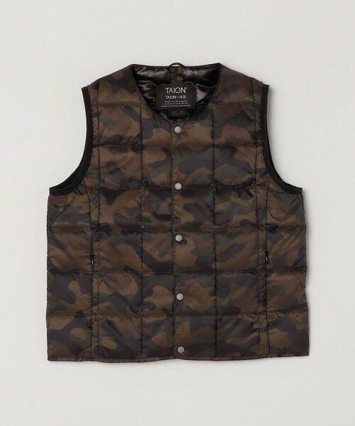 SHIPS / シップス ダウンジャケット・ベスト | TAION:〈手洗い可能〉クルーネック インナー ダウン ベスト <KIDS> | 詳細13