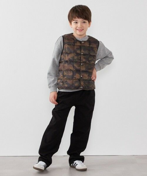 SHIPS / シップス ダウンジャケット・ベスト | TAION:〈手洗い可能〉クルーネック インナー ダウン ベスト <KIDS> | 詳細8