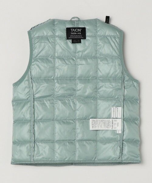 SHIPS / シップス ダウンジャケット・ベスト | TAION:〈手洗い可能〉クルーネック インナー ダウン ベスト <KIDS> | 詳細23