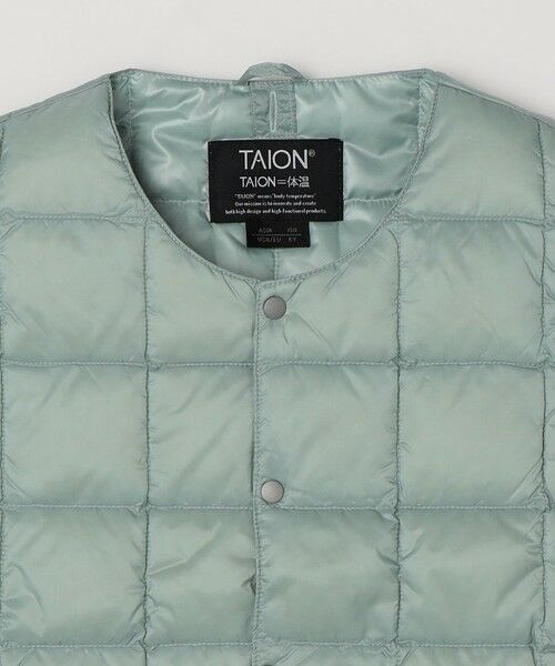 SHIPS / シップス ダウンジャケット・ベスト | TAION:〈手洗い可能〉クルーネック インナー ダウン ベスト <KIDS> | 詳細24