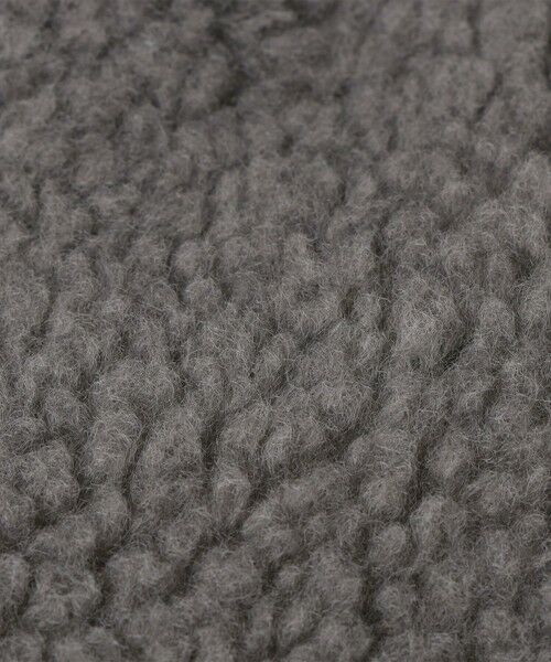 SHIPS / シップス マフラー・ショール・スヌード・ストール | Lee:〈手洗い可能〉ボア キルティング リバーシブル ポケット マフラー <KIDS> | 詳細8