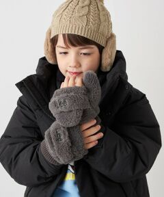SHIPS / シップス 手袋 | Lee:  2WAY ボア ミトン グローブ <KIDS>