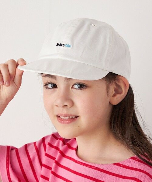 SHIPS / シップス キャップ | SHIPS any: cinq you ワンポイント ロゴ 刺繍 キャップ <KIDS> | 詳細1