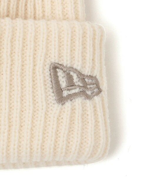 SHIPS / シップス ニットキャップ | NEW ERA: ポンポン ワンポイント 刺繍 リブ ニットキャップ <KIDS> | 詳細2