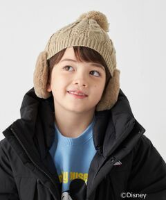 SHIPS / シップス ニットキャップ | SHIPS any: ポンポン イヤーマフ ニット キャップ<KIDS>◆
