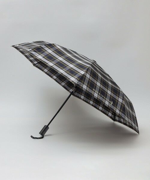 SHIPS / シップス 傘 | MACKINTOSH: AYR チェック 折り畳み傘（オリーブ）