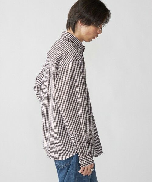 SHIPS / シップス シャツ・ブラウス | City Ambient Products: ブロード ストライプ チェック シャツ | 詳細7