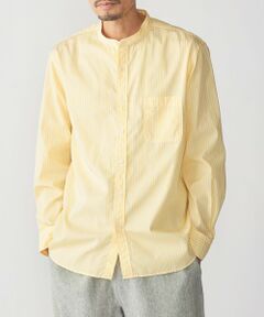 SHIPS / シップス シャツ・ブラウス | SHIPS: バンドカラー ブロード シャツ ロングスリーブ