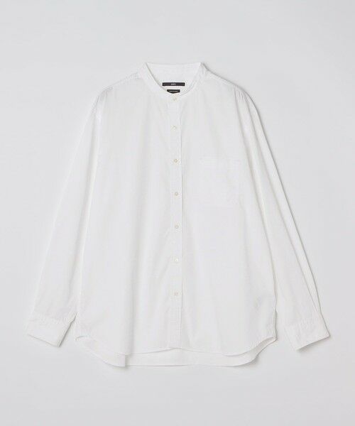 SHIPS / シップス シャツ・ブラウス | SHIPS: バンドカラー ブロード シャツ ロングスリーブ | 詳細3