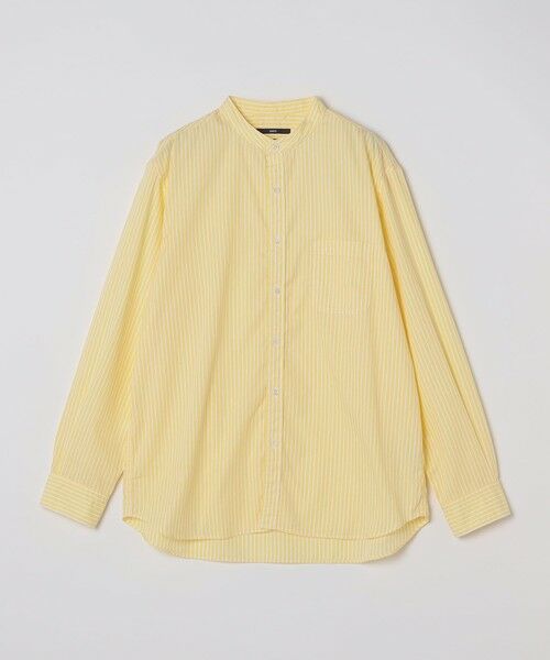 SHIPS / シップス シャツ・ブラウス | SHIPS: バンドカラー ブロード シャツ ロングスリーブ | 詳細9