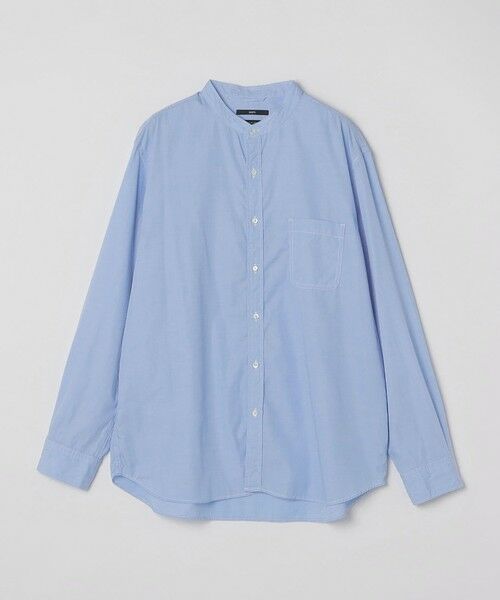 SHIPS / シップス シャツ・ブラウス | SHIPS: バンドカラー ブロード シャツ ロングスリーブ | 詳細13