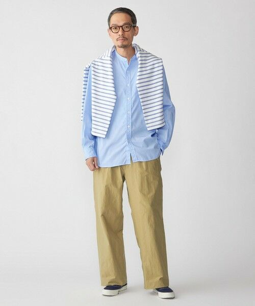 SHIPS / シップス シャツ・ブラウス | SHIPS: バンドカラー ブロード シャツ ロングスリーブ | 詳細11