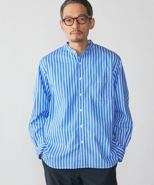 SHIPS / シップス シャツ・ブラウス | SHIPS: バンドカラー ブロード シャツ ロングスリーブ | 詳細19