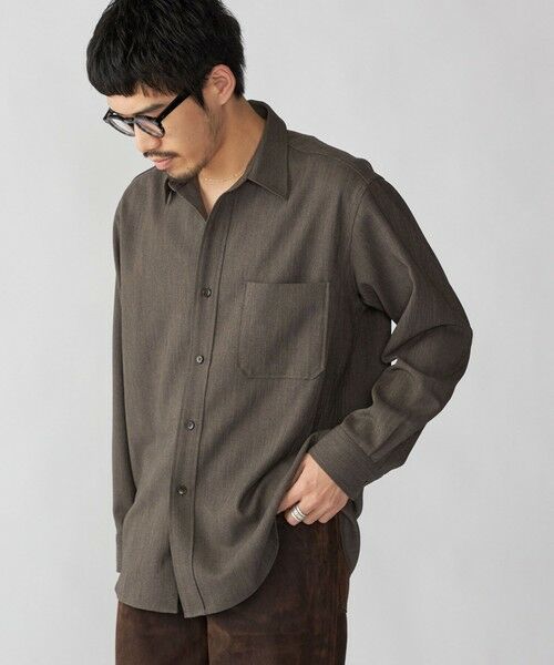 SHIPS / シップス シャツ・ブラウス | SHIPS: ハイブリッド ツイル シャツ アウター | 詳細2