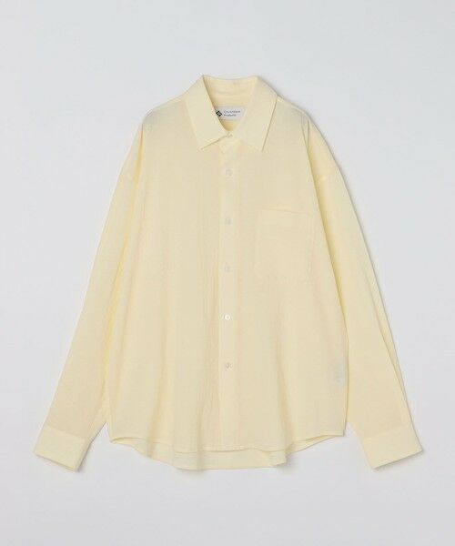 SHIPS / シップス シャツ・ブラウス | City Ambient Products: レギュラー ボイル ソリッド ロング スリーブ シャツ（クリーム）