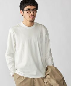 SHIPS / シップス Tシャツ | 【WEB限定】SHIPS:〈手洗い可能/抗菌/防臭〉シルケット ビズ クルーネック ロングスリーブ