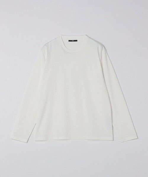 SHIPS / シップス Tシャツ | 【WEB限定】SHIPS:〈手洗い可能/抗菌/防臭〉シルケット ビズ クルーネック ロングスリーブ | 詳細4