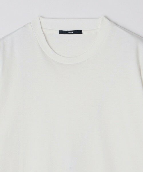 SHIPS / シップス Tシャツ | 【WEB限定】SHIPS:〈手洗い可能/抗菌/防臭〉シルケット ビズ クルーネック ロングスリーブ | 詳細5