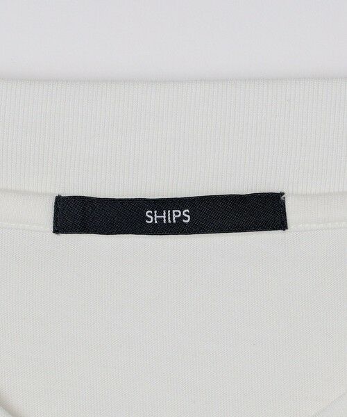 SHIPS / シップス Tシャツ | 【WEB限定】SHIPS:〈手洗い可能/抗菌/防臭〉シルケット ビズ クルーネック ロングスリーブ | 詳細7