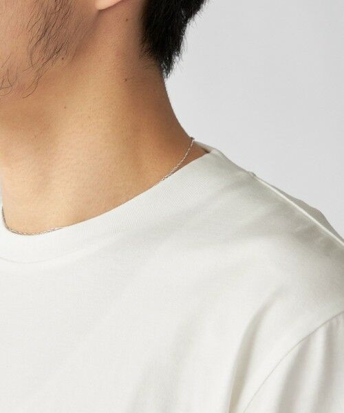 SHIPS / シップス Tシャツ | 【WEB限定】SHIPS:〈手洗い可能/抗菌/防臭〉シルケット ビズ クルーネック ロングスリーブ | 詳細3