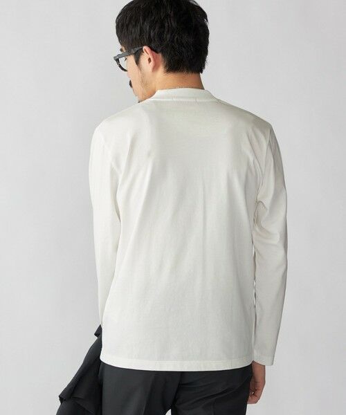 SHIPS / シップス Tシャツ | 【WEB限定】SHIPS:〈手洗い可能/抗菌/防臭〉シルケット ビズ Vネック ロングスリーブ | 詳細11