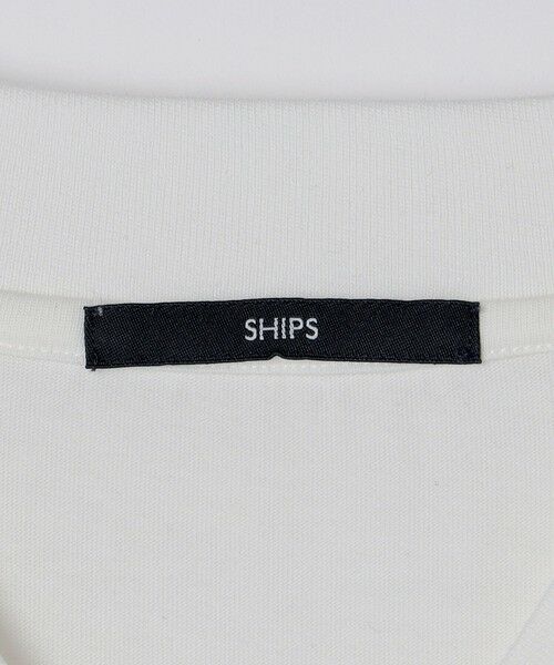 SHIPS / シップス Tシャツ | 【WEB限定】SHIPS:〈手洗い可能/抗菌/防臭〉シルケット ビズ Vネック ロングスリーブ | 詳細18