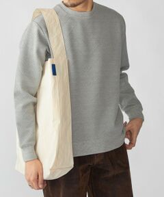 SHIPS / シップス Tシャツ | SHIPS: 膨れジャカード ロングスリーブ