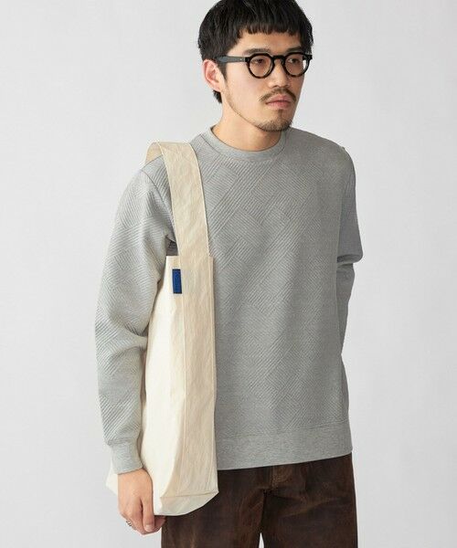 SHIPS / シップス Tシャツ | SHIPS: 膨れジャカード ロングスリーブ | 詳細7