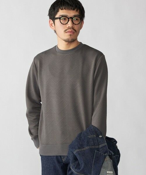 SHIPS / シップス Tシャツ | SHIPS: 膨れジャカード ロングスリーブ | 詳細11