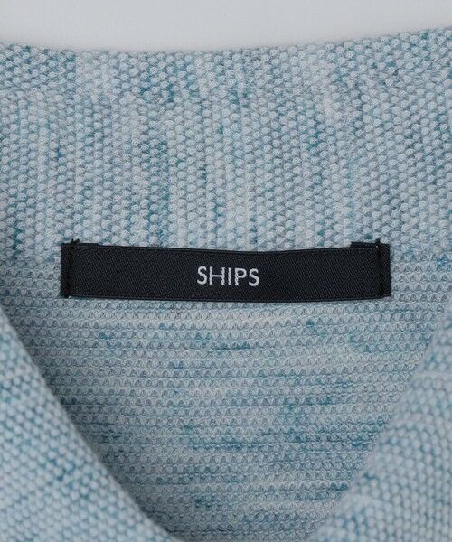 SHIPS / シップス ポロシャツ | 【WEB限定】SHIPS: リネンミックス カラーネップ ボタンダウン ロングスリーブ ポロシャツ | 詳細19