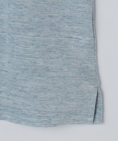 SHIPS / シップス ポロシャツ | 【WEB限定】SHIPS: リネンミックス カラーネップ ボタンダウン ロングスリーブ ポロシャツ | 詳細22