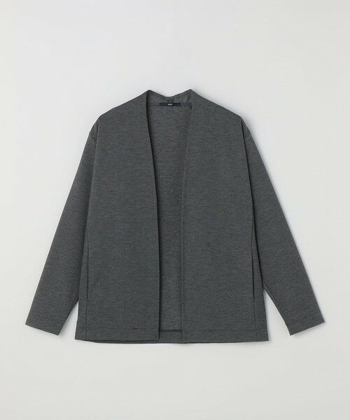 SHIPS / シップス カーディガン・ボレロ | SHIPS: 〈セットアップ対応〉ジャカード ノーカラー カーディガン | 詳細3