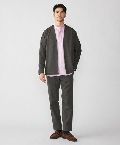 SHIPS / シップス カーディガン・ボレロ | SHIPS: 〈セットアップ対応〉ジャカード ノーカラー カーディガン | 詳細5