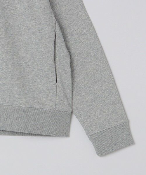 SHIPS / シップス パーカー | 【WEB限定】SHIPS: クロップド ワイド ワンポイント ロゴ ジップアップ フーディー | 詳細3