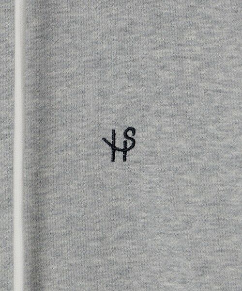 SHIPS / シップス パーカー | 【WEB限定】SHIPS: クロップド ワイド ワンポイント ロゴ ジップアップ フーディー | 詳細4