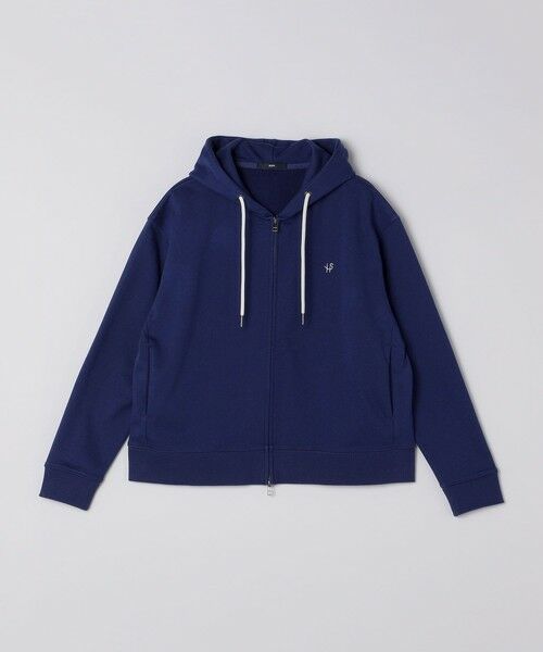 SHIPS / シップス パーカー | 【WEB限定】SHIPS: クロップド ワイド ワンポイント ロゴ ジップアップ フーディー | 詳細14