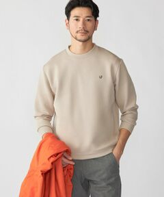 SHIPS / シップス スウェット | 【WEB限定】SHIPS: コットンポリ ダブルニット ロングスリーブ クルーネック トレーナー (セットアップ対応)