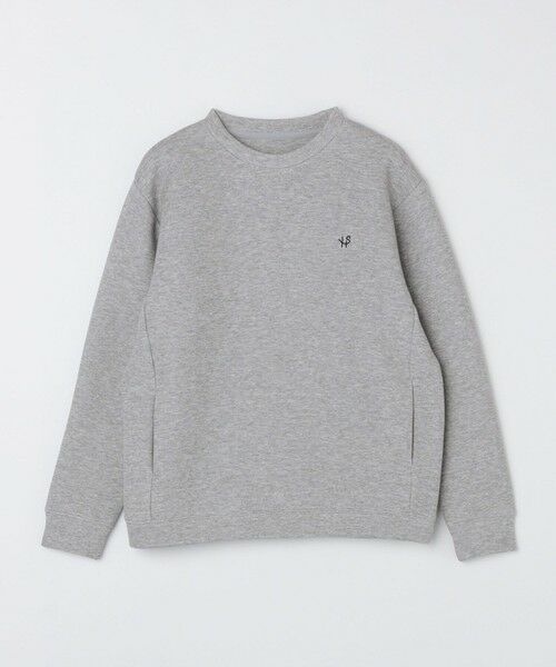 SHIPS / シップス スウェット | 【WEB限定】SHIPS: コットンポリ ダブルニット ロングスリーブ クルーネック トレーナー (セットアップ対応) | 詳細3