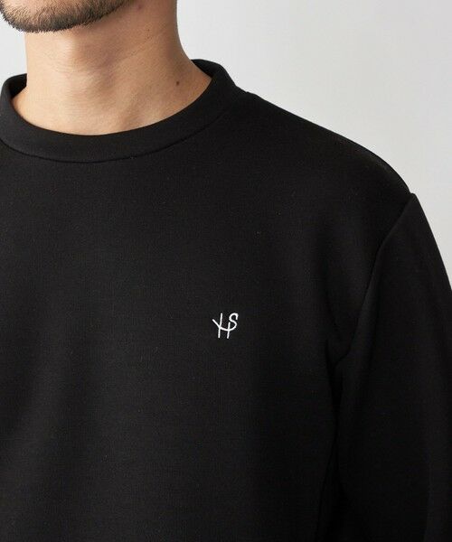 SHIPS / シップス スウェット | 【WEB限定】SHIPS: コットンポリ ダブルニット ロングスリーブ クルーネック トレーナー (セットアップ対応) | 詳細15